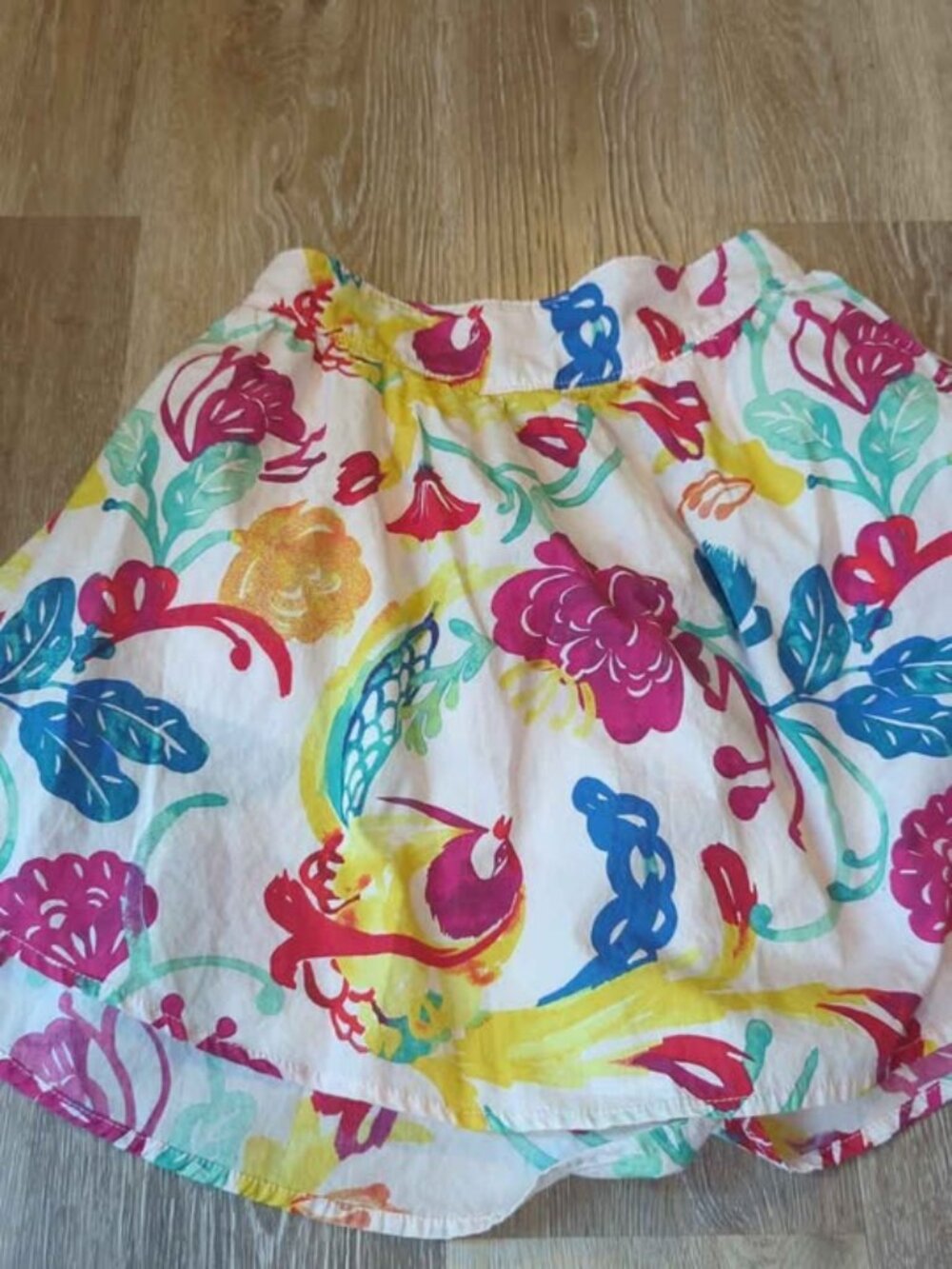 Tea Collection Floral Skirt girls size 10